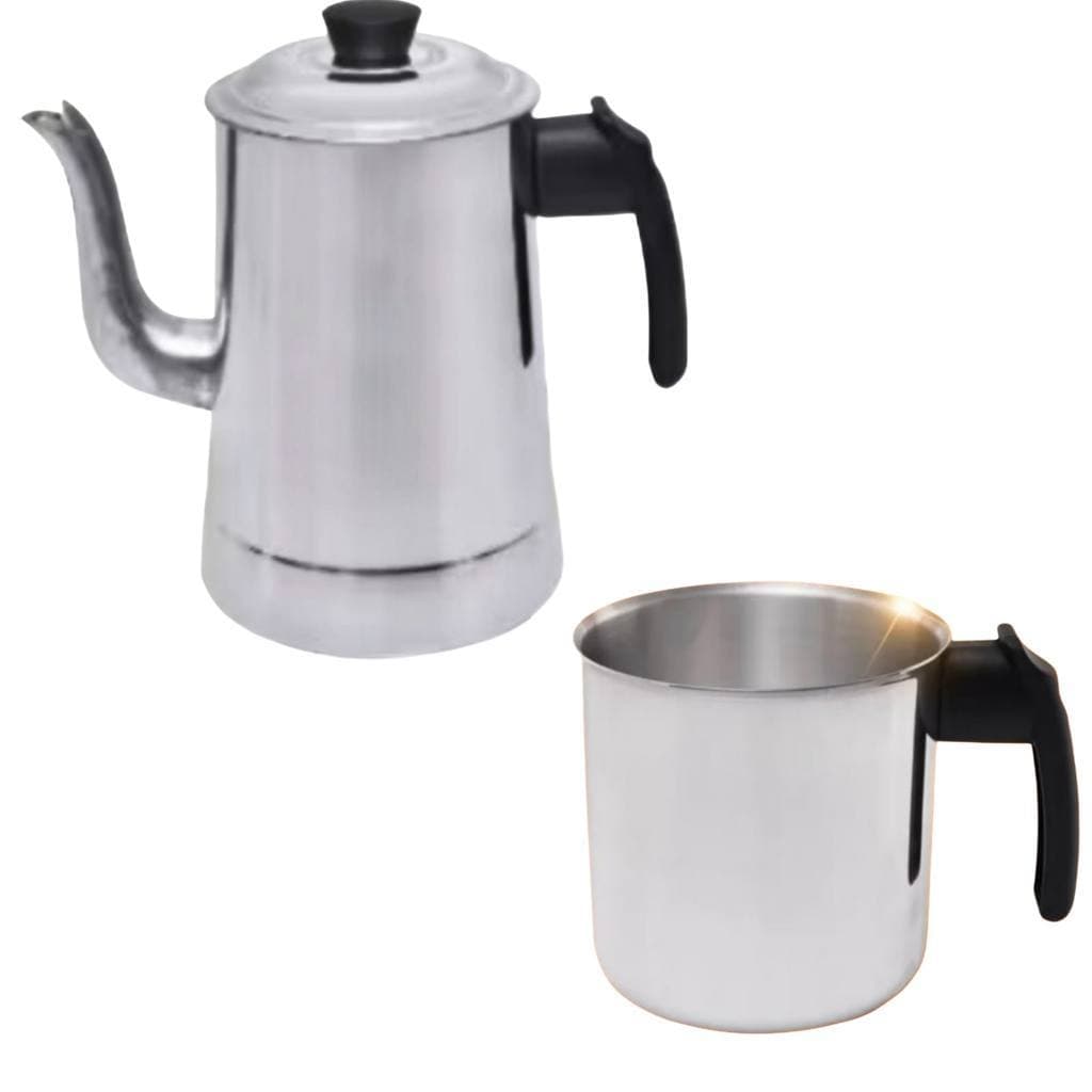 kit Bule 1.8 Litros mais Caneco 1.2 Litros Polido