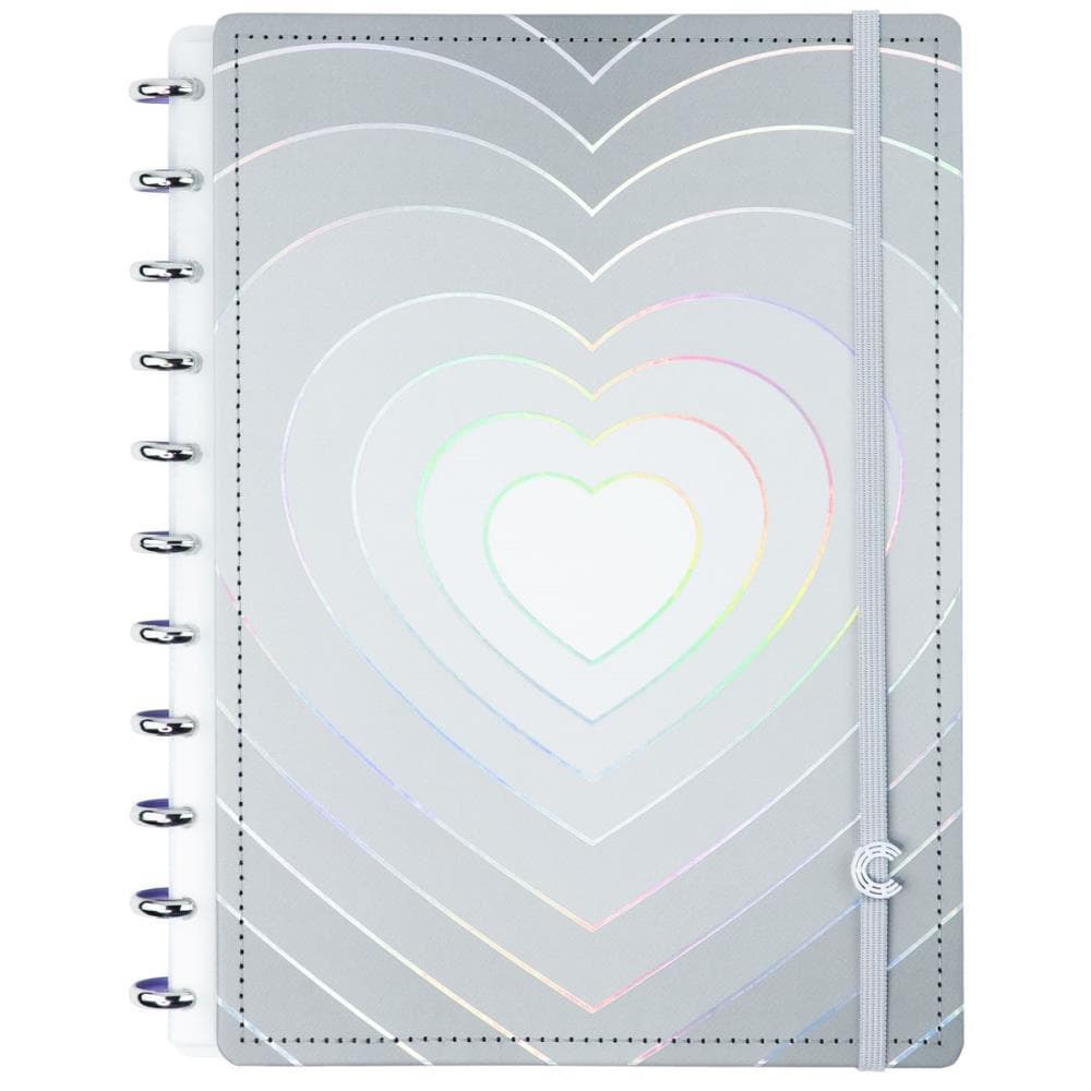 Caderno Inteligente Grande GREY Love 80FLS