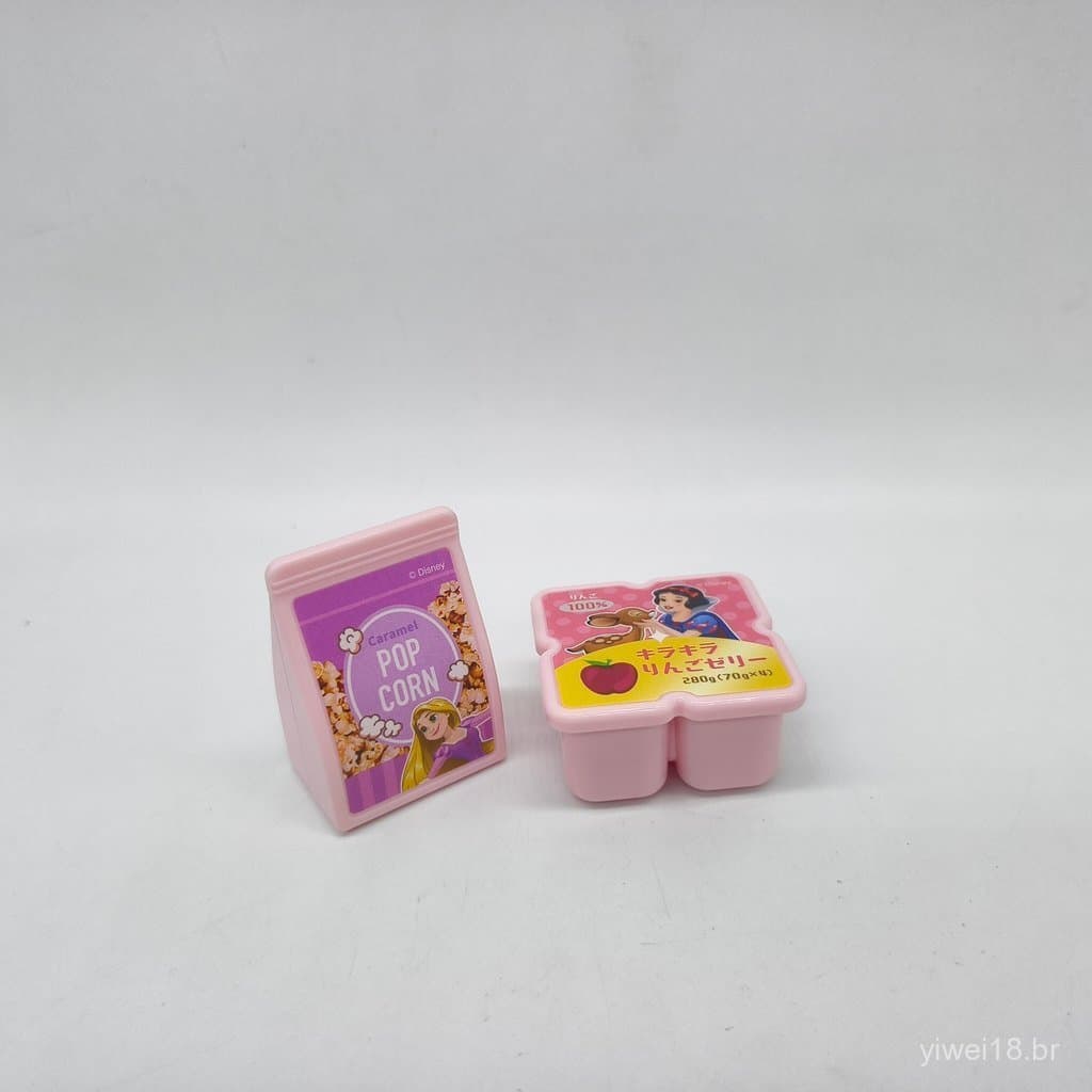Acessórios populares para bonecas Disney 2025, brinquedos de simulação de comida DIY, adereços colecionáveis, modelos de