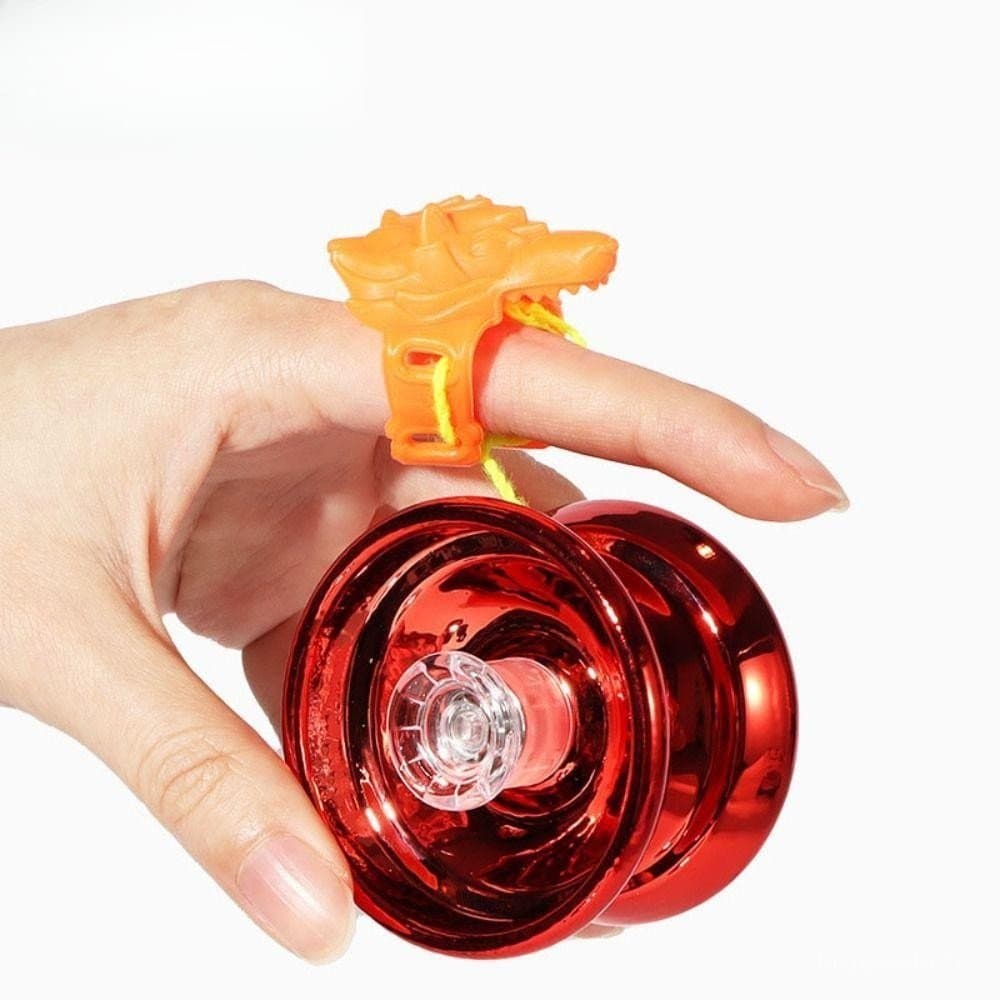 1A Yoyo Ball , Brinquedos Anti-Queda De Três Rolamentos , Anel Quente Alloyo Iniciante Sono Morto Crianças E * -
