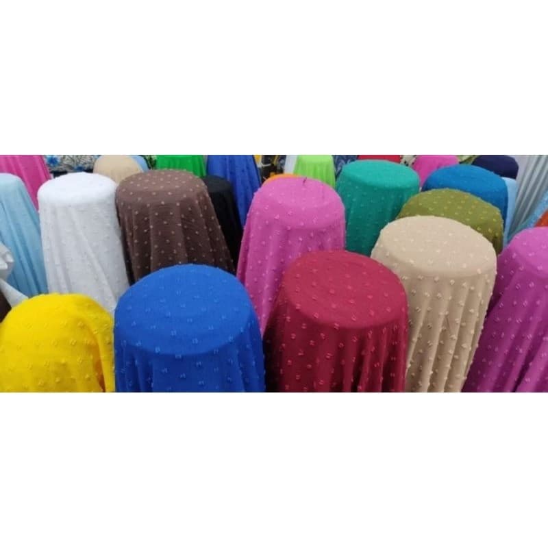 Tecido Crepe Duna Casual Plumets 3m x 1,50m Liso Várias Cores