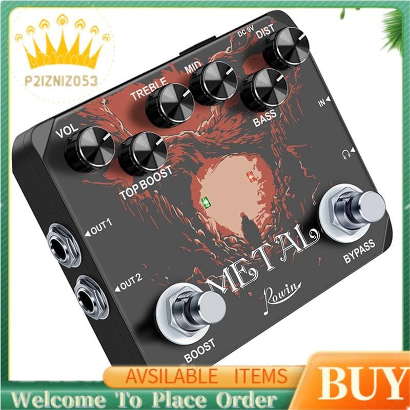 Pedal De Efeito De Guitarra Efeitos