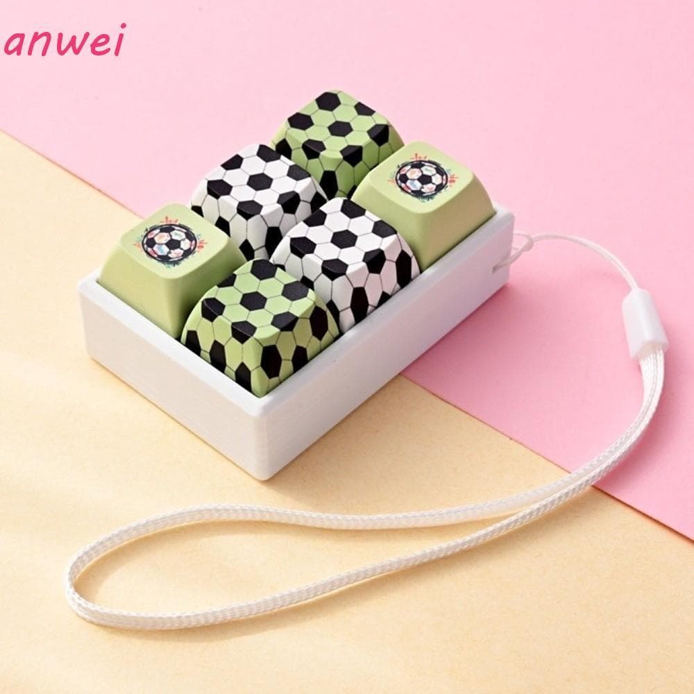 Brinquedo ANWEI Fidget Clicker , Som Nítido , Botão Clicky , Teclado , Chaveiro , Tamanho Pequeno