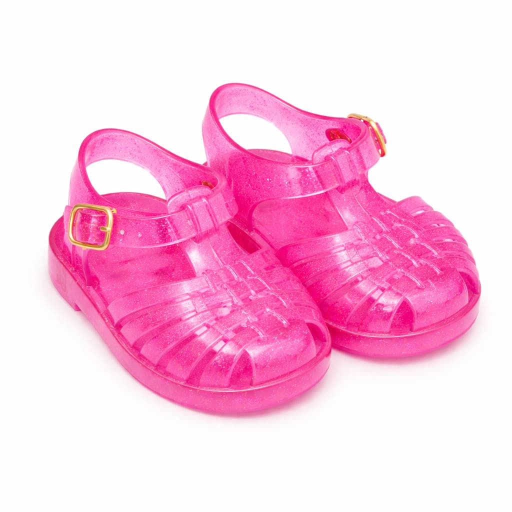 Sandália Infantil Baby Antiderrapante Confortável Leve Flexível Estilo Mini Melissa Menina Casual