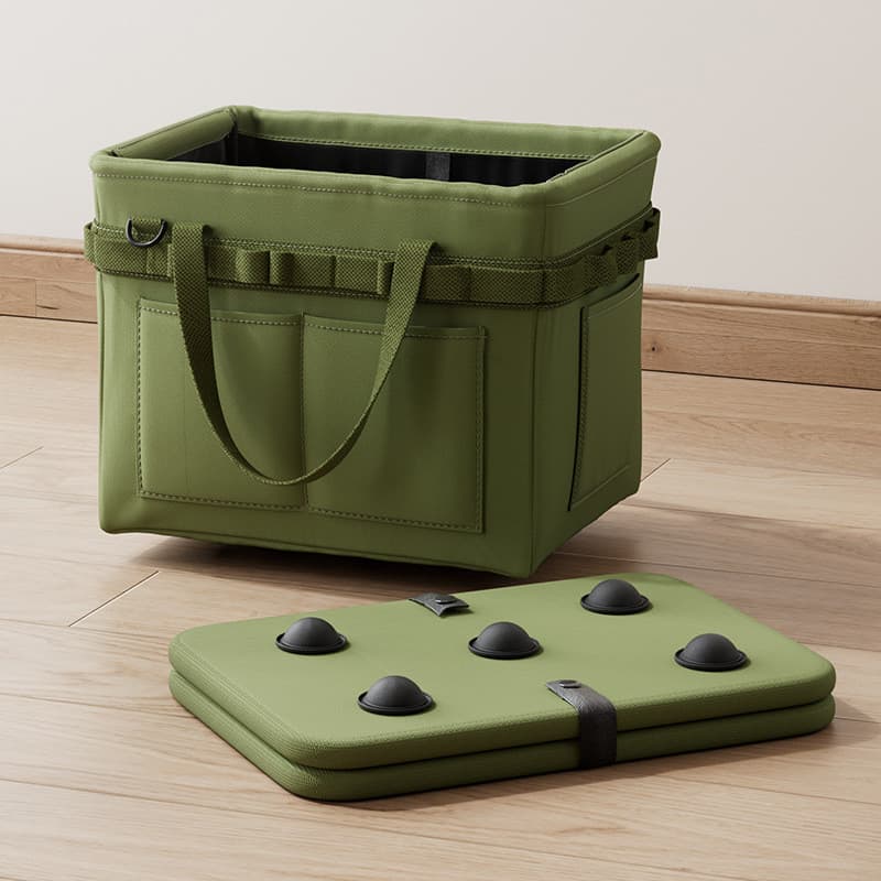 [Envio Em 24 Horas] Bolsa De Armazenamento De Ferramentas , Dobrável Multifuncional Com Bolsos Laterais