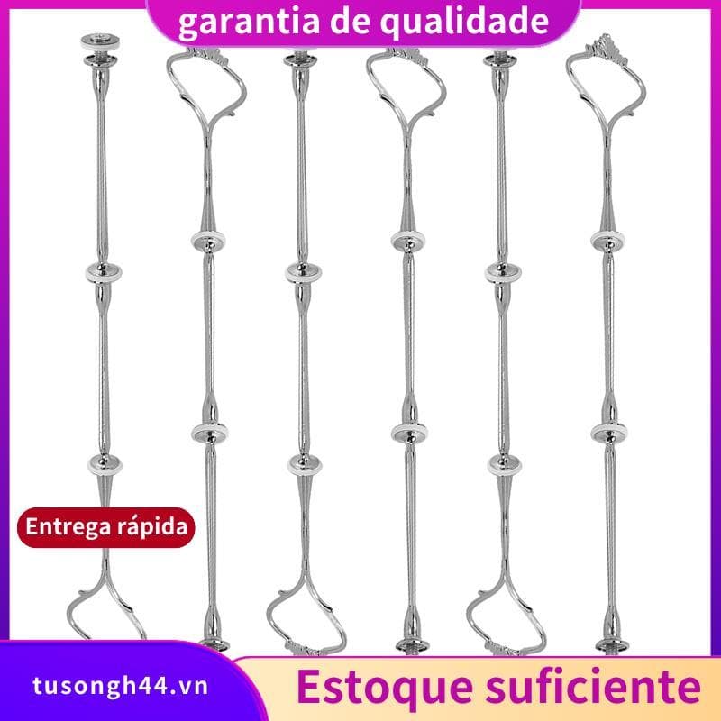 6 Conjuntos De Ferragens De Bandeja Para Suporte De Bolo , De 3 Camadas Hardware Casamento E Festa , De Servir jimarnold