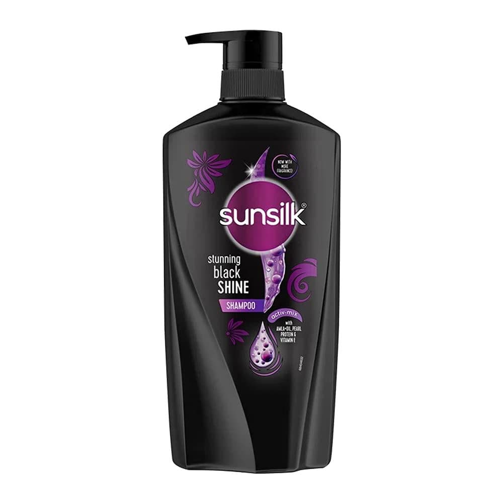 Shampoo Sunsilk Brilho Preto Deslumbrante, 650ml PJXS