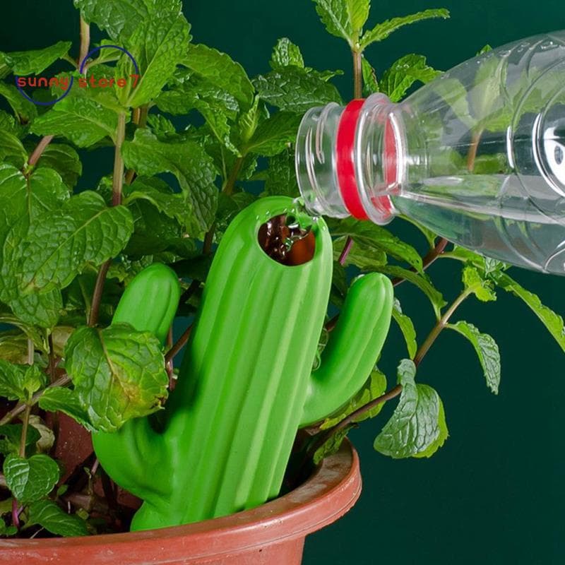 [Best S] Sistema De Irrigação Por Gotejamento Automático Em Forma De Cacto , Gotejador De Plantas , Dispositivo De Rega