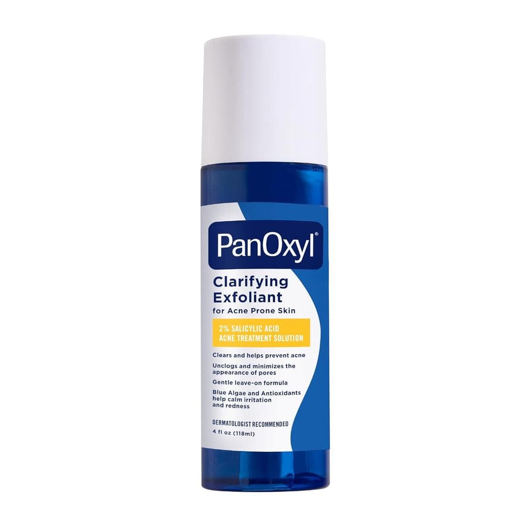 Esfoliante Clareador PanOxyl com 2% de Ácido Salicílico, Esfoliante Líquido BHA para o Rosto, Desobstrui, Minimiza a Apa