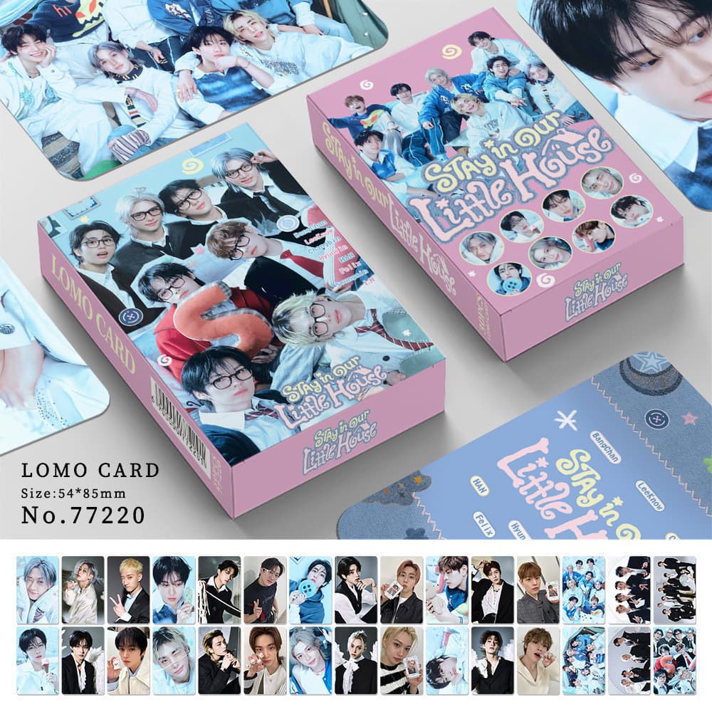 30 Cartões Fotográficos Kpop Idol STRAYKIDS lomo Para Coleções De Fãs