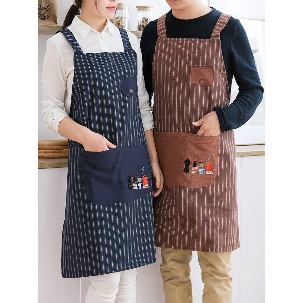 2021 novo estilo avental de cozinha do agregado familiar feminino à prova dwaterproof água Oilproof moda adulto bonito c