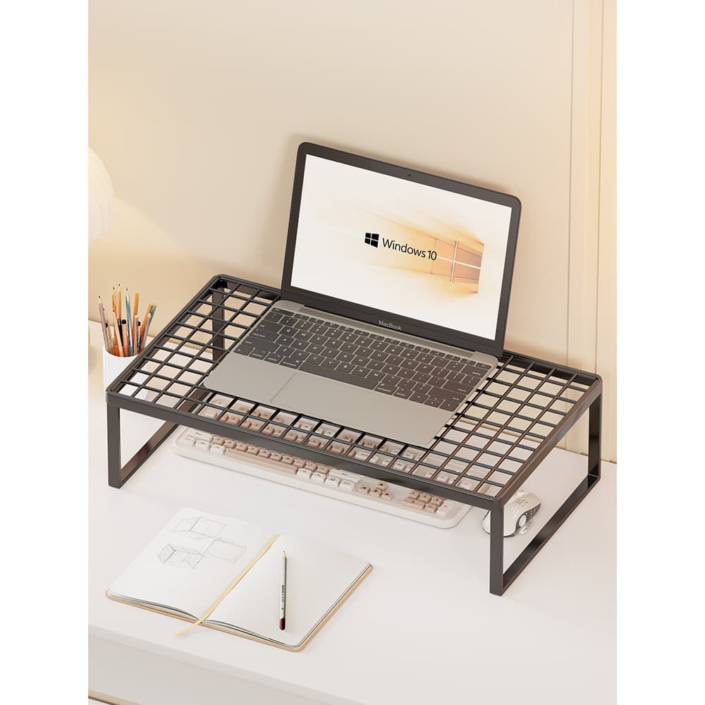Computador aumentando Rack de churrasco notebook Base de resfriamento suspensa Laptop Tablet luz fina notebook jogo note