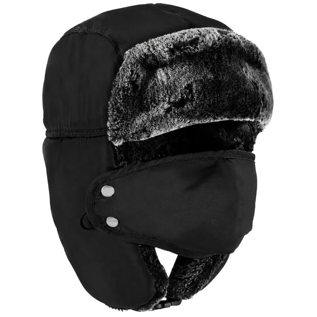 Touca Gorro Chaves Ushanka Frio Proteção Orelhas Aviador Inverno Lã Unissex