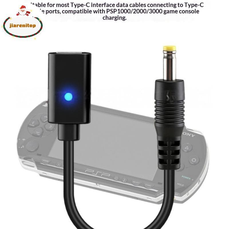 jiarenitop 1/5 Unidades Tipo C LED Cabo De Conversão USB Para 1000 2000 3000 Controlador Adaptador De Carregamento Conso