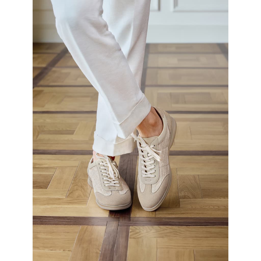 [Respirável sensação legal] ThomWills sapatos de treinamento masculino verão estilo linho negócios sapatos casuais Retro