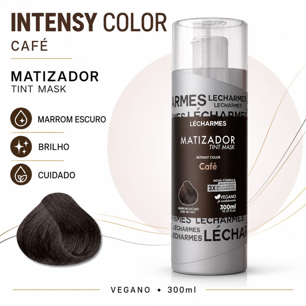 LÉ Charmes Matizador Café Intensy Color  300ml