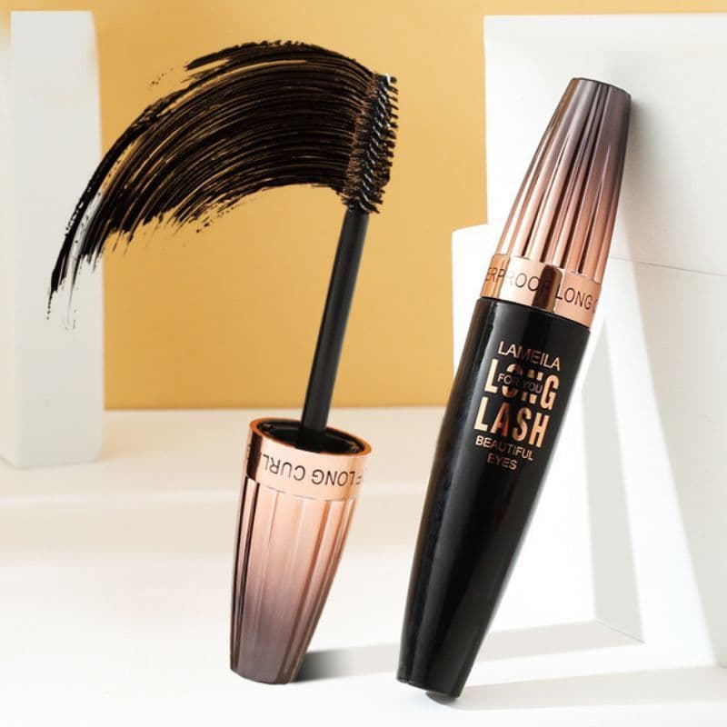 Máscara para Cílios Lameila Waterproof For You Long Lash Beautiful Eyes, Alongadora e Curvadora