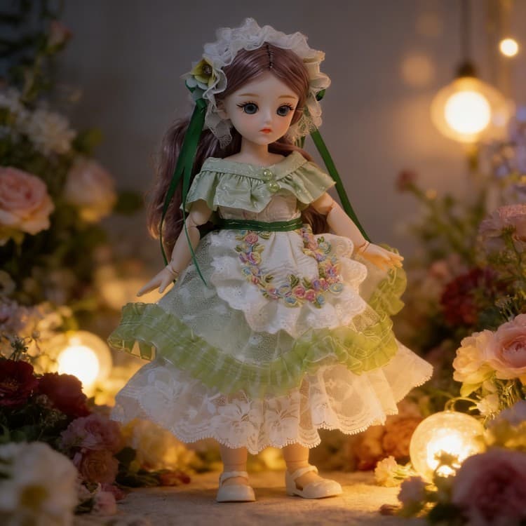 [Estoque pronto] 30cm boneca brinquedo menina de alto valor Lolita vestir-se princesa boneca crianças simulação boneca p