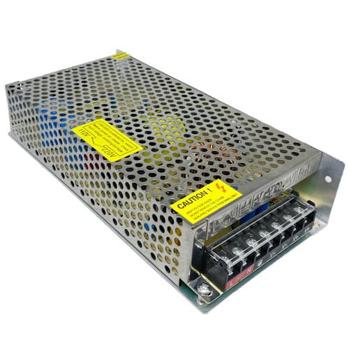 Fonte Chaveada Driver Colmeia 12V 12A 150W Potência Real Bivolt Fita LED CFTV Automação Impressora 3D