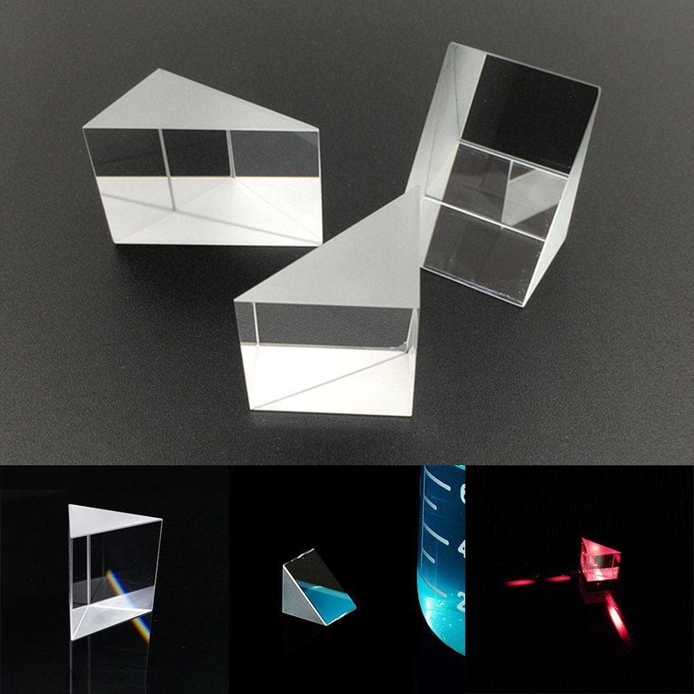 Prismas Isósceles Ensinando Adereços Fotográficos Em Ângulo Reto Decoração Triangular Para Casa