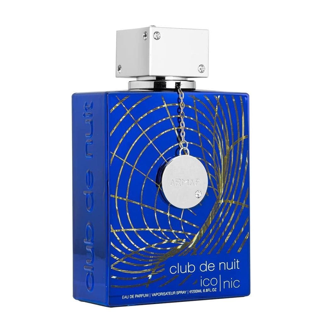 ClubDeNuit Iconic Blue Da Affor Men-Spray EDP De 6.8 Onças WUNQ NUWJ