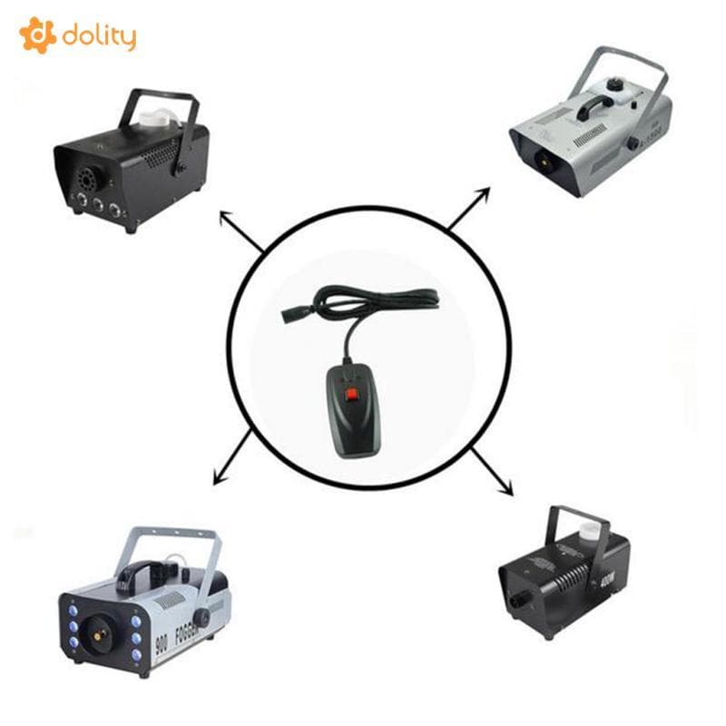 [Acituna] Máquina De Neblina Com Fio Controle Remoto Portátil 3 Pinos XLR 400w 1500w