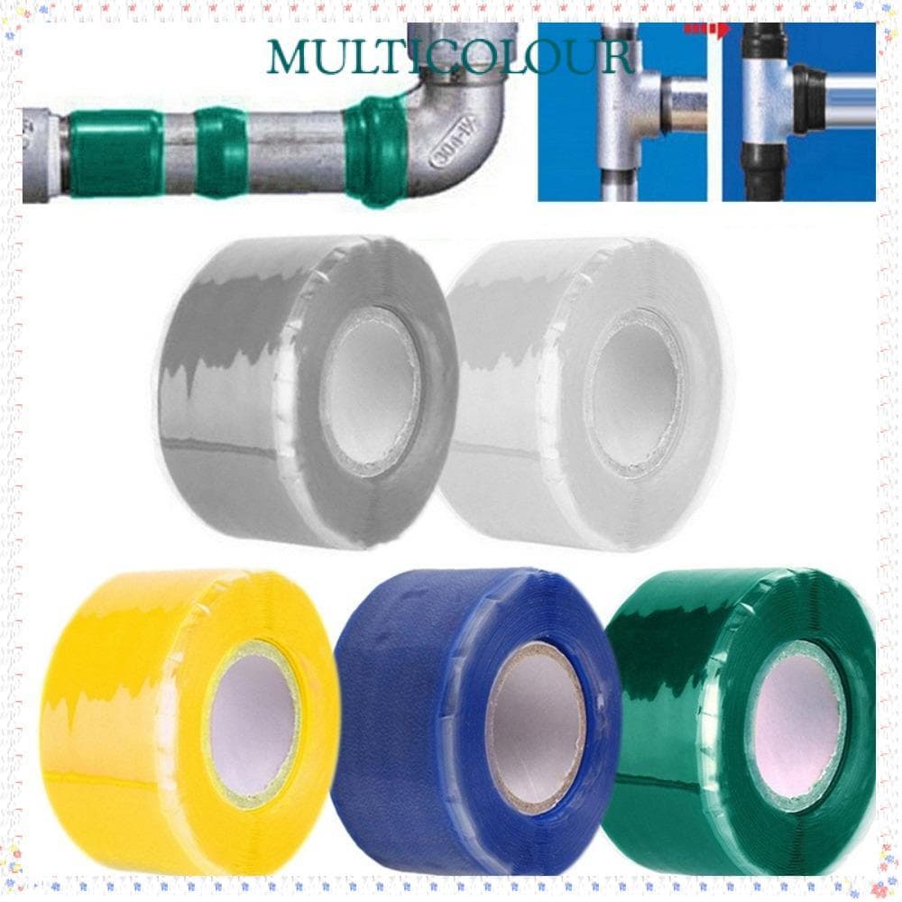 Fita De Vedação De Tubulação Multicolor , Fitas De Reparo De Água Autofusível À Prova D'água Super Fortes , Isolantes