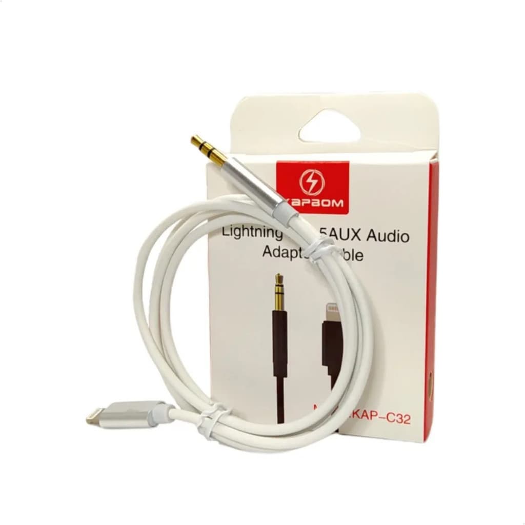 CABO AUXILIAR P2 PARA IPHONE KAPBOM KAP-C32