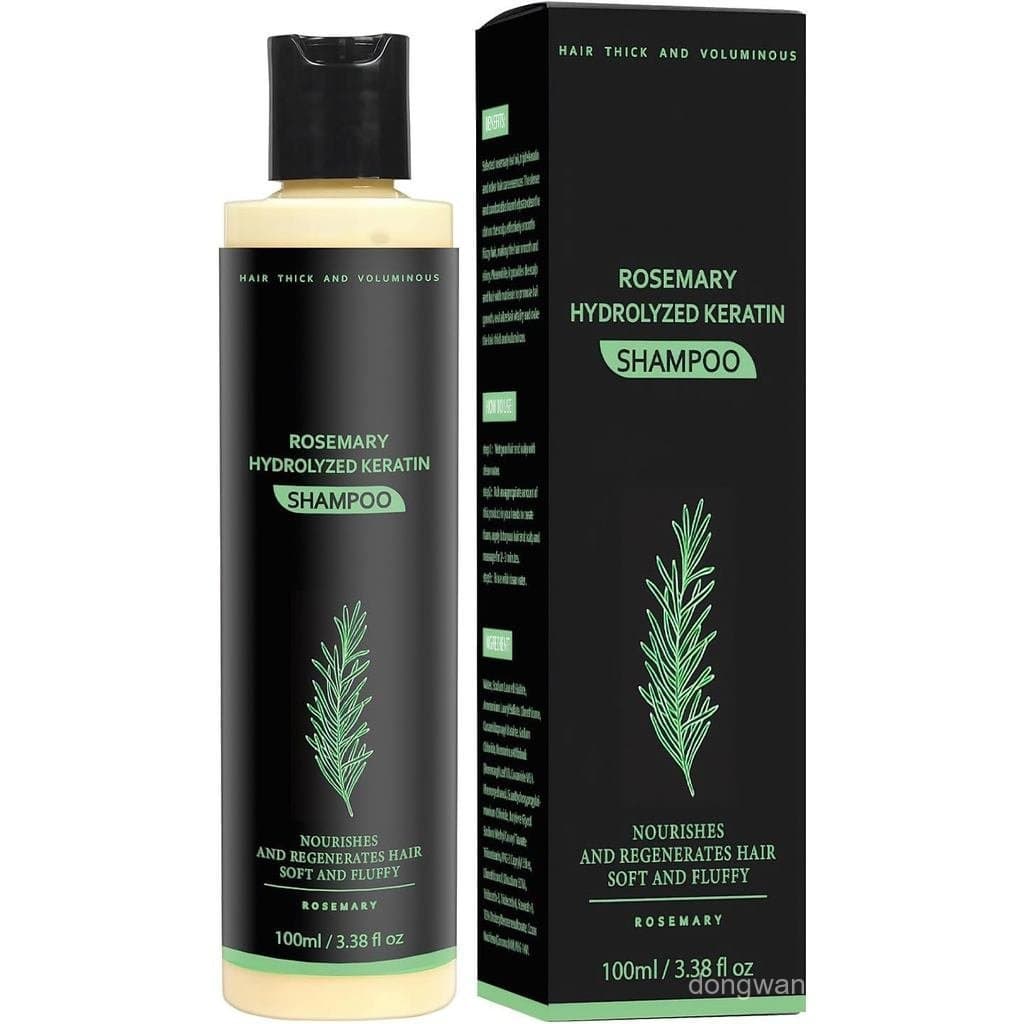 Shampoo Alecrim 100ml, Shampoo Promove o Crescimento do Cabelo Alecrim, Usado para Queda de Cabelo Shampoo Adicional.