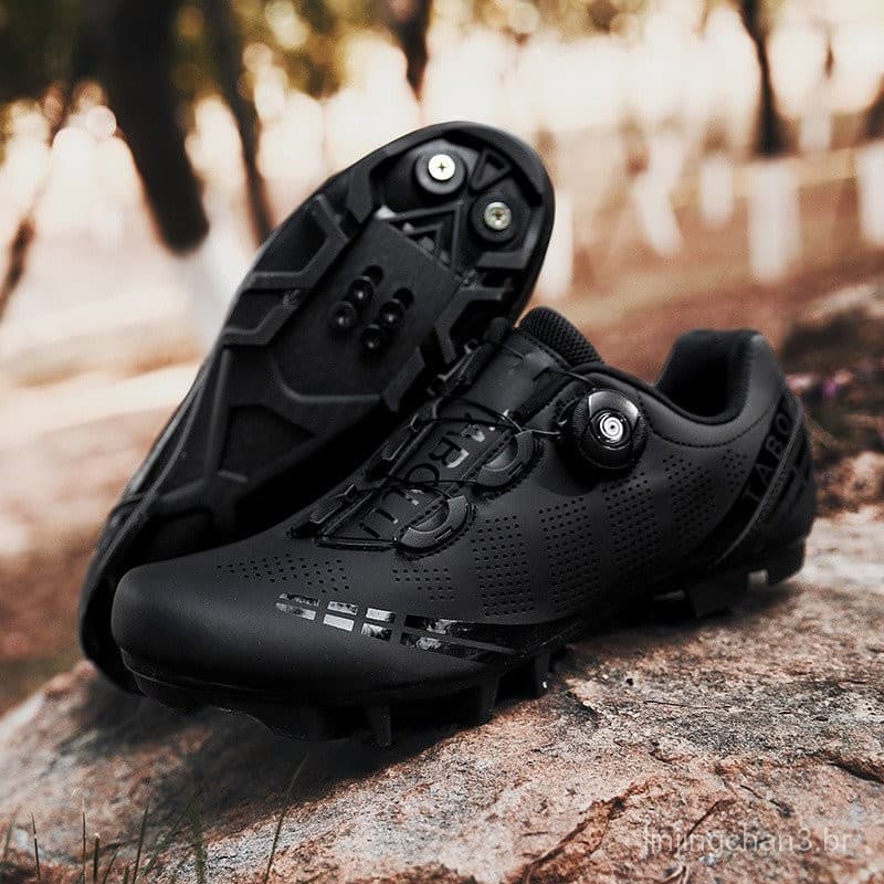 Sapatos profissionais de mountain bike SPD unissex calçados esportivos para mountain bike YJ2X