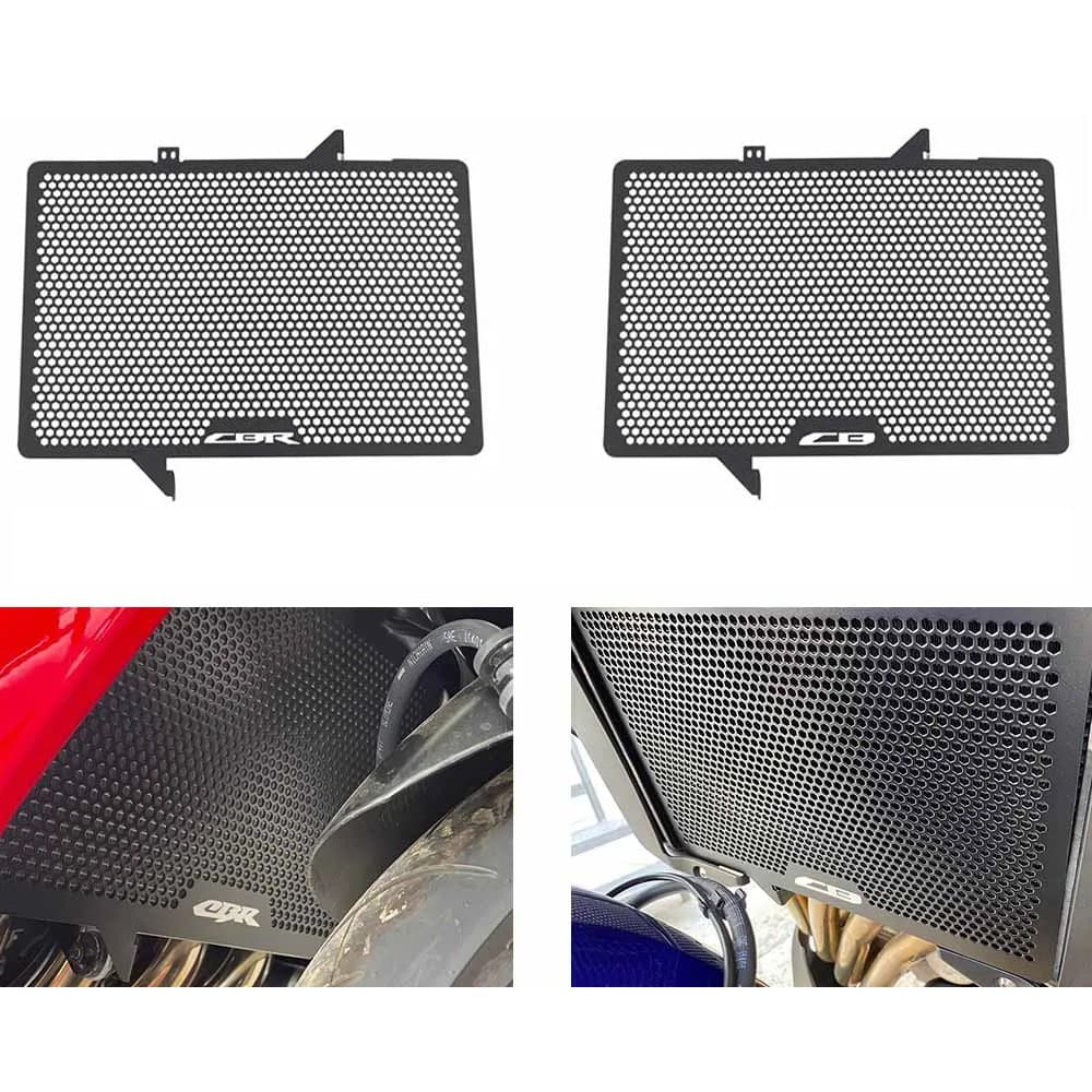 Adequado para Honda CB650R/f CBR650R/f 2019-2025 modificado radiador guarda tanque de água Net