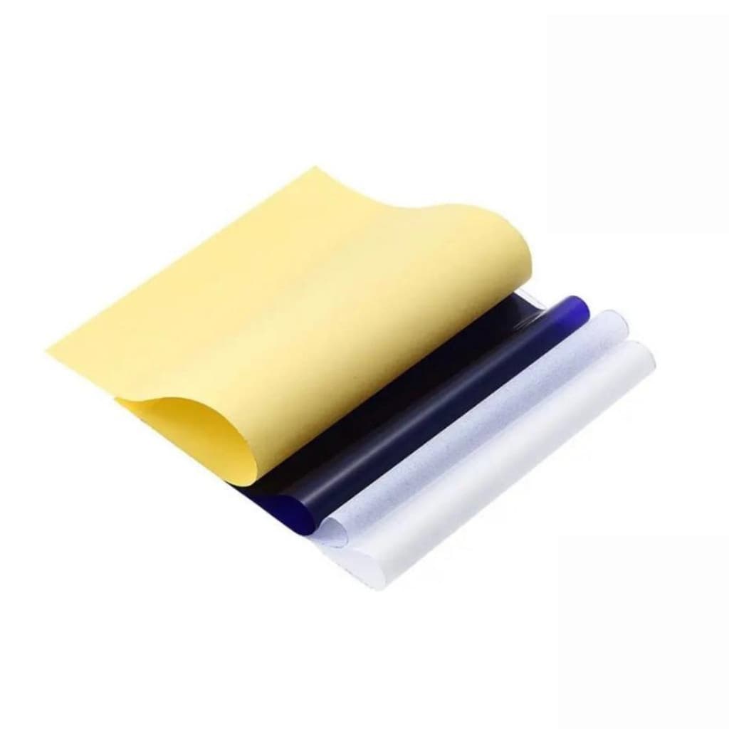 25 Pç Papel Stencil Thermal Spirit Tatuagem Decalque Térmico