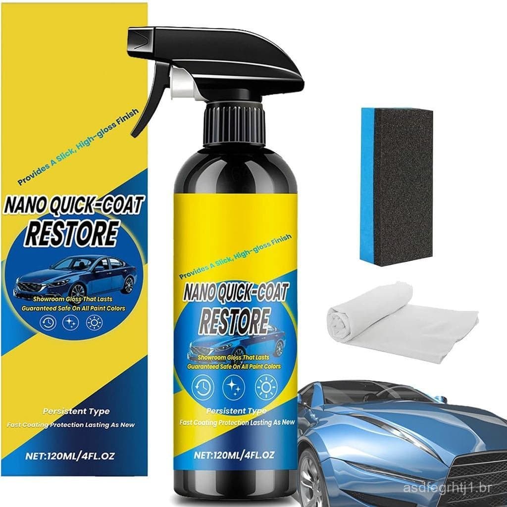 Agente de Reparação de Revestimento Rápido Nano, Spray de Reparação de Revestimento Rápido, Revestimento Rápido Avançado