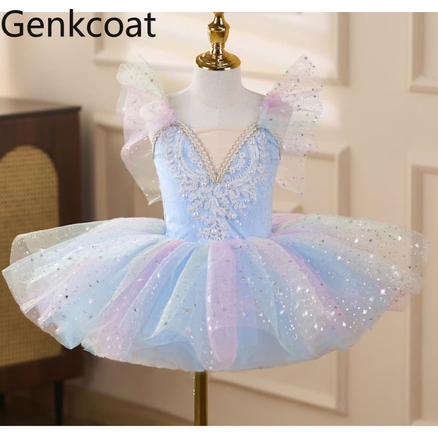 Fantasia De Performance De Vestido De Balé Para Meninas TUTU