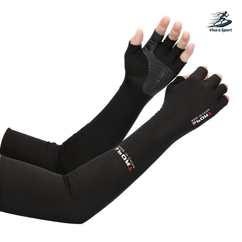 Viva o Sport 2 Peças De Mangas Esportivas Para Braços , Ciclismo , Corrida , Pesca , Escalada , Capa Braço , Proteção So