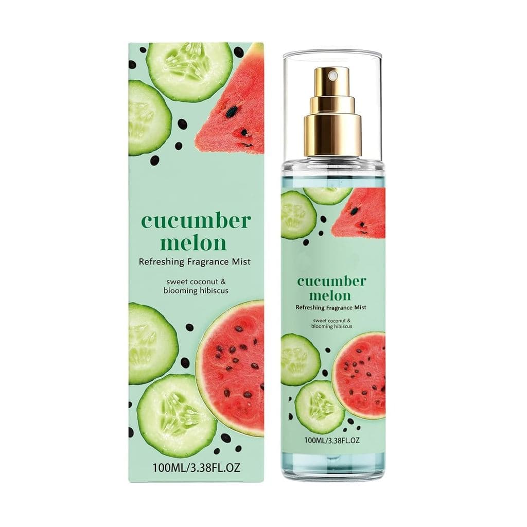 PortableCucber&MelonFragranceSpray:Arefreshing,lightweightfragrancedesignedtoinstantlyinvigoratebodysurroundings-anytime