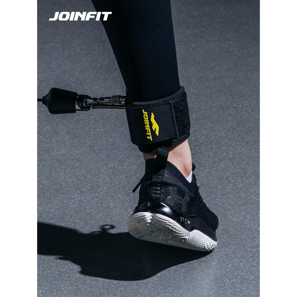 Joinfit Fitness pórtico tornozelo fivela treinamento Hip perna tensão corda acessórios treinamento de força anel Legging