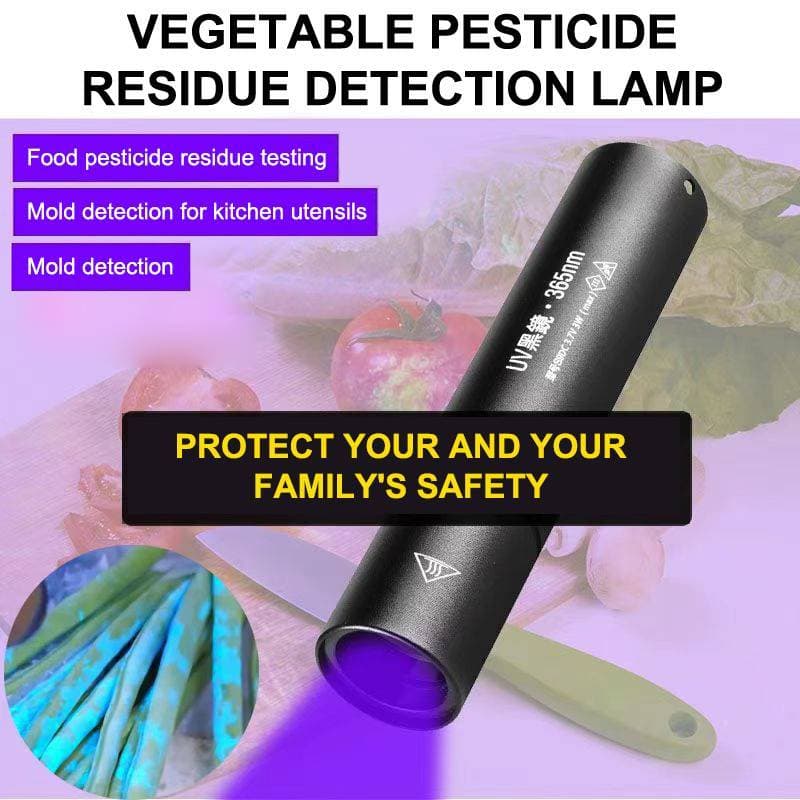 PROTE Luz Ultravioleta Lâmpada De Teste De Vegetais Agente Fluorescente Lanterna BR