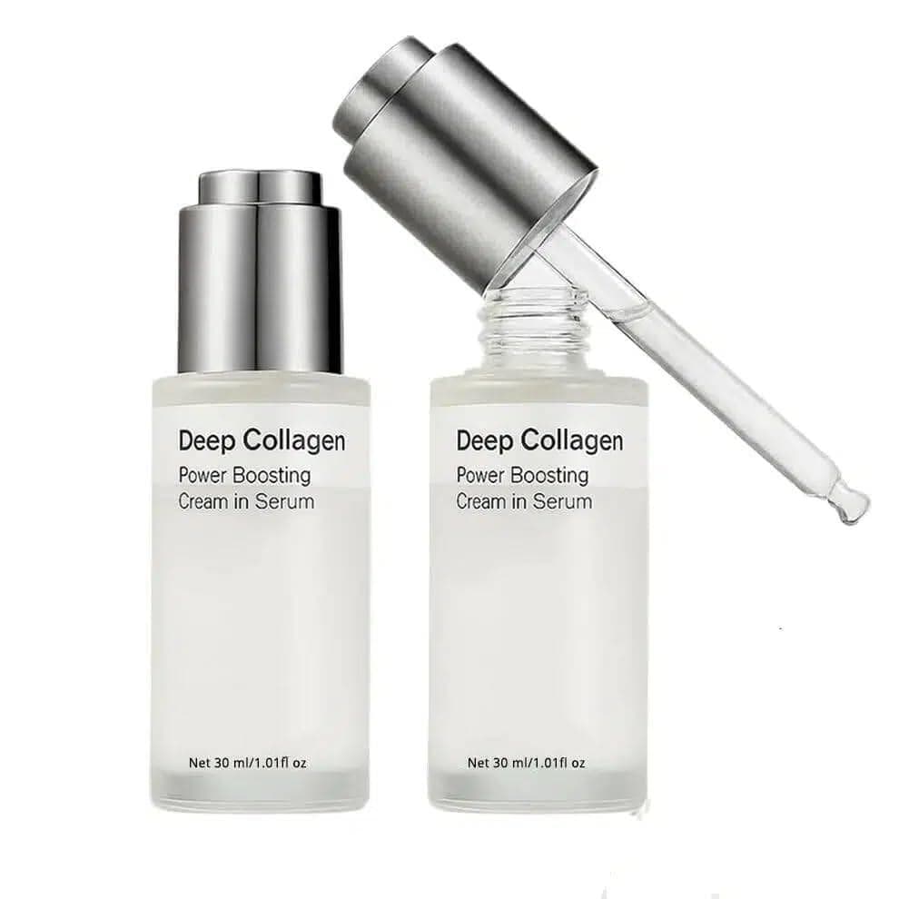 MaisonDeepCollagenSer, CoeticsCollagenSer, Cuidado Hidratante e Firmador, Creme Facial Anti-Idade para Reduzir Linhas Fi
