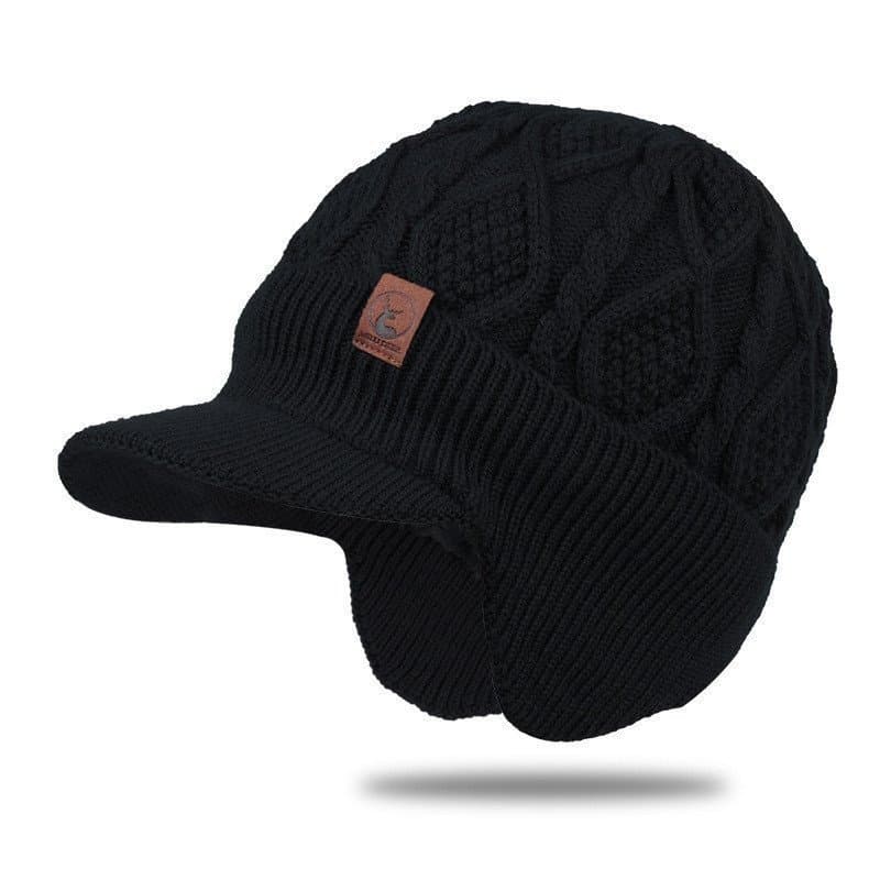 Novo Unissex Chapéu De Inverno Forrado De Pele De Pelúcia Quente Earflap Boné Elegante Macio Gorro Ao Ar Livre Grosso Es