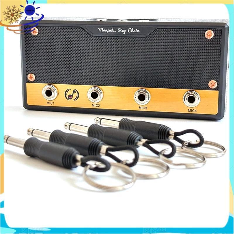 [Le's Shop] Cabide De Chave Estilo Amplificador De Guitarra Para Montagem Em Parede E Porta-Chaves , Design De Alto-Fala