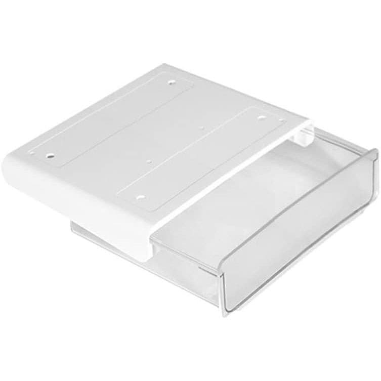 Organizador de Mesa e Escritório eexbz, Caixa de Armazenamento Oculta para Mesa, Organizador de Gaveta para Mesa, Caixa