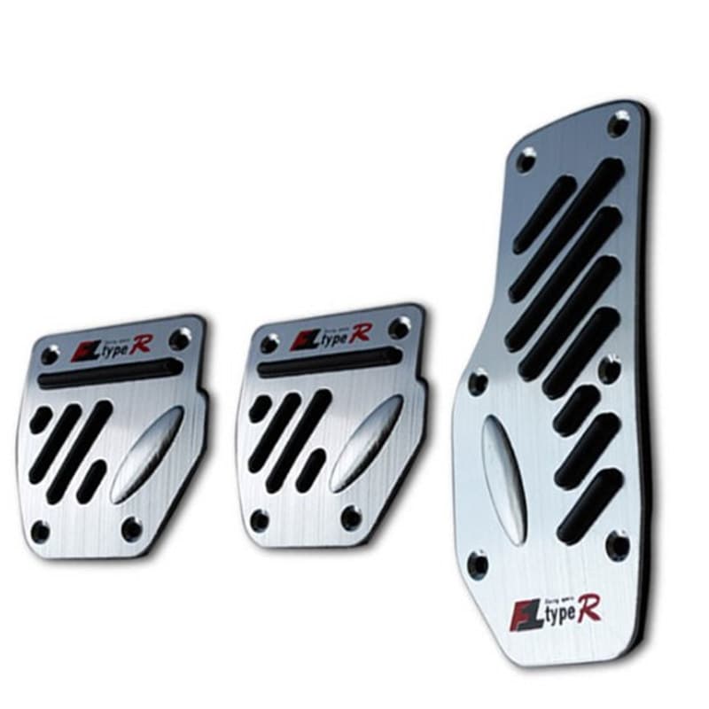 🔥 Acessório de Interior Automotivo 🔥 Capa de Pedal do Acelerador e Freio Antiderrapante e Resistente ao Desgaste Pedal