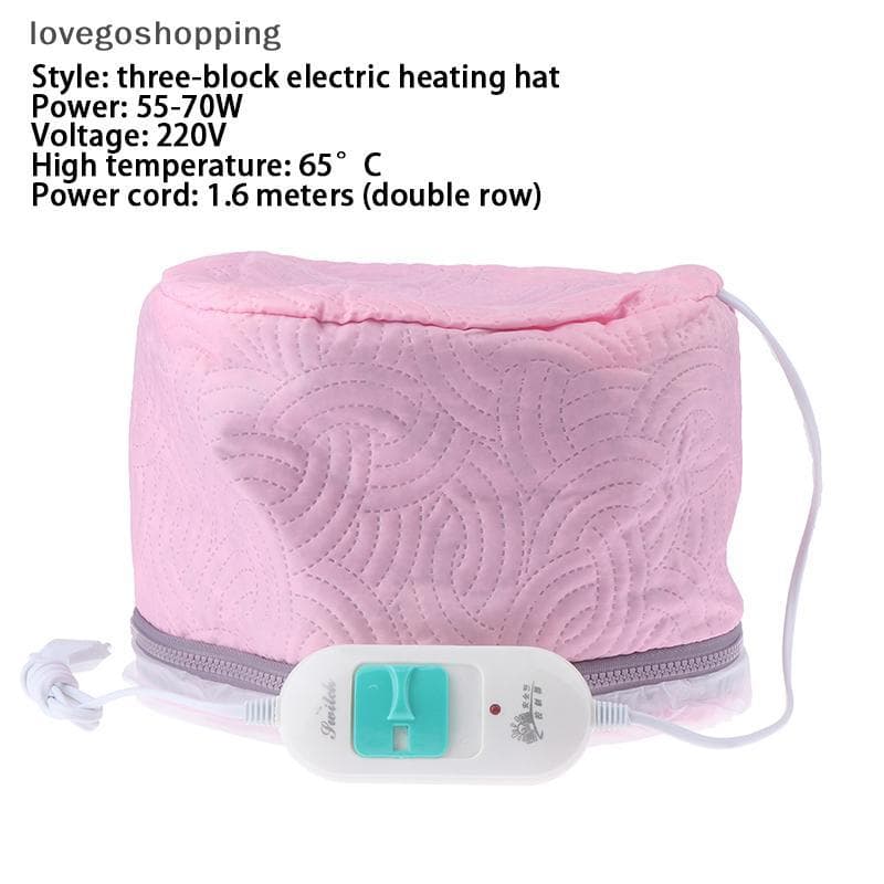 [lovego] Touca Térmica Para Cabelo , Vaporizador De Enfermeira , Chapéu Doméstico , Cuidados Com Os Cabelos , BR