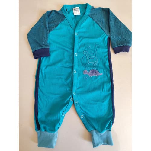 Macacão De Bebe Menino 2 A 4 Meses Roupa Bebê Enxoval Menino Verde P