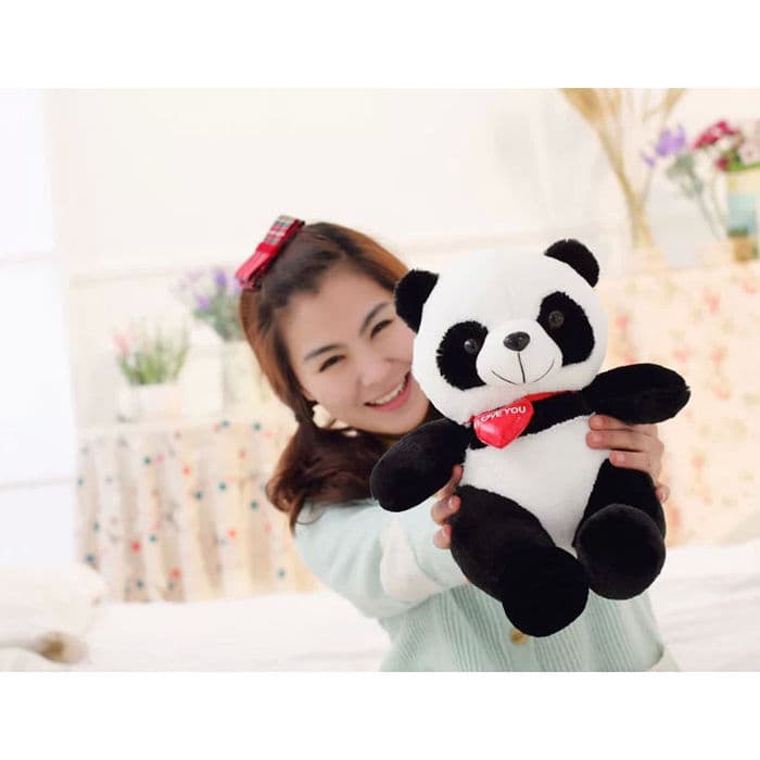 Frete grátis preto branco panda brinquedo de pelúcia grande panda boneca tesouro nacional grande panda Ragdoll travessei