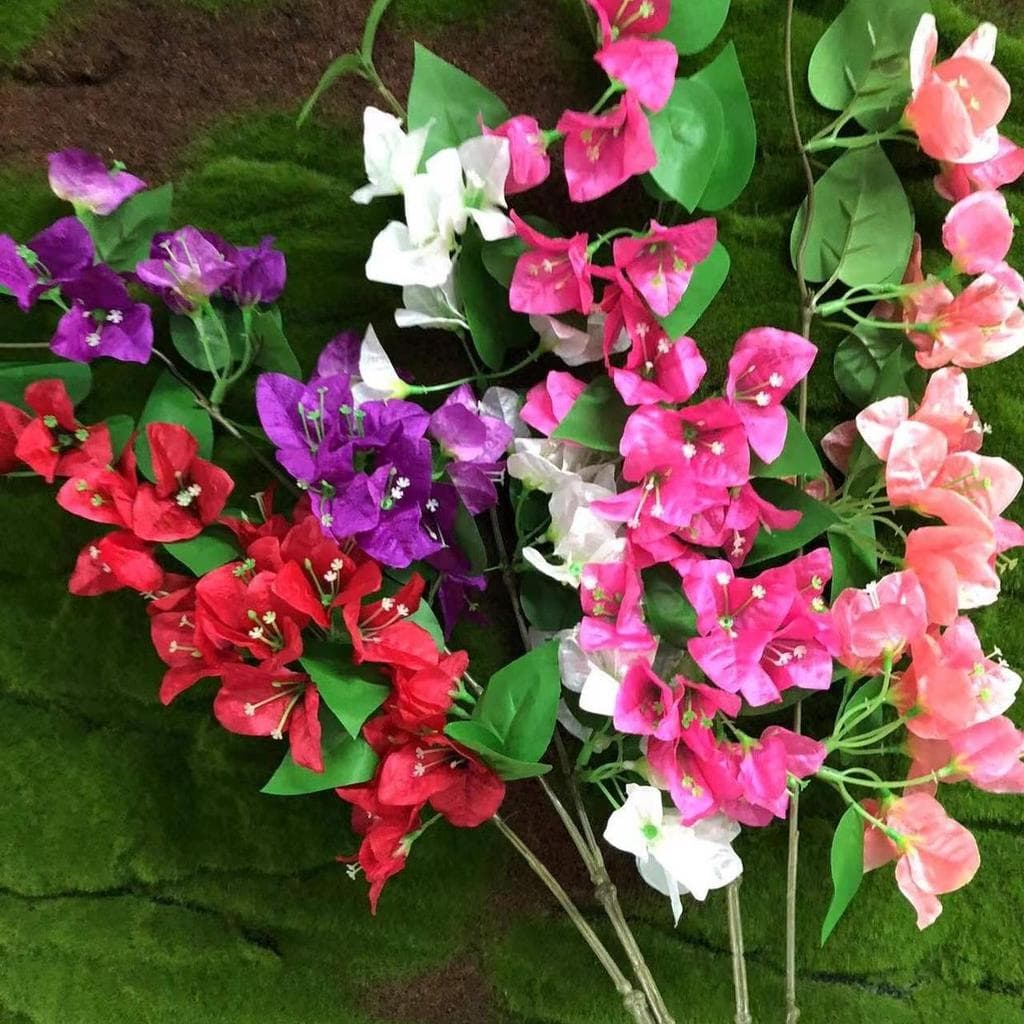 Simulação único triângulo ameixa flor falsa flor de seda flor de ameixa hortênsia janela de casa Hotel conjunto de casam