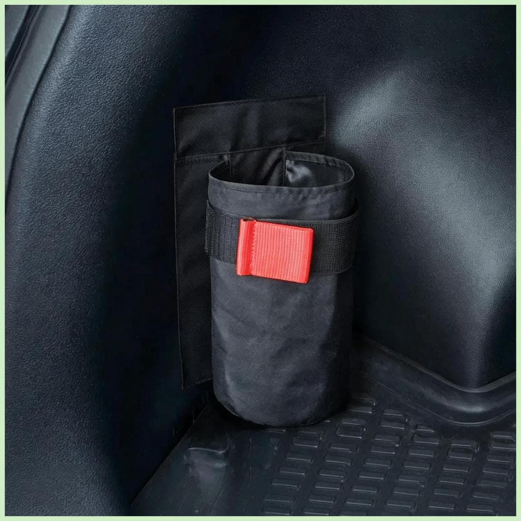 Saco De Armazenamento De Extintor De Incêndio De Carro , Recipiente De Ferramenta De Extinção De Chamas , Suporte Para A