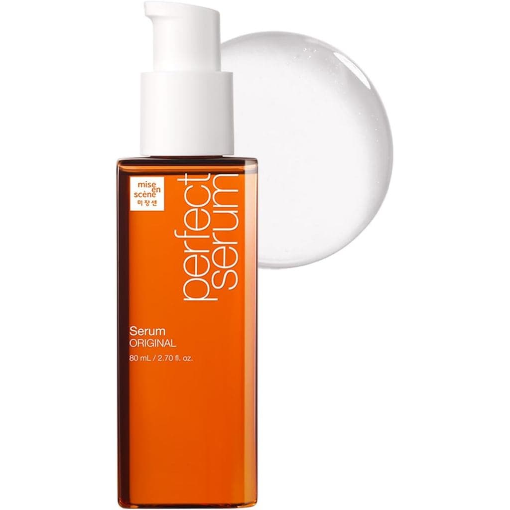 Mise En Scene Perfect Serum Original, Óleo Capilar para Cabelos Frisados e Secos, Cuidado Capilar Coreano, 80 ml