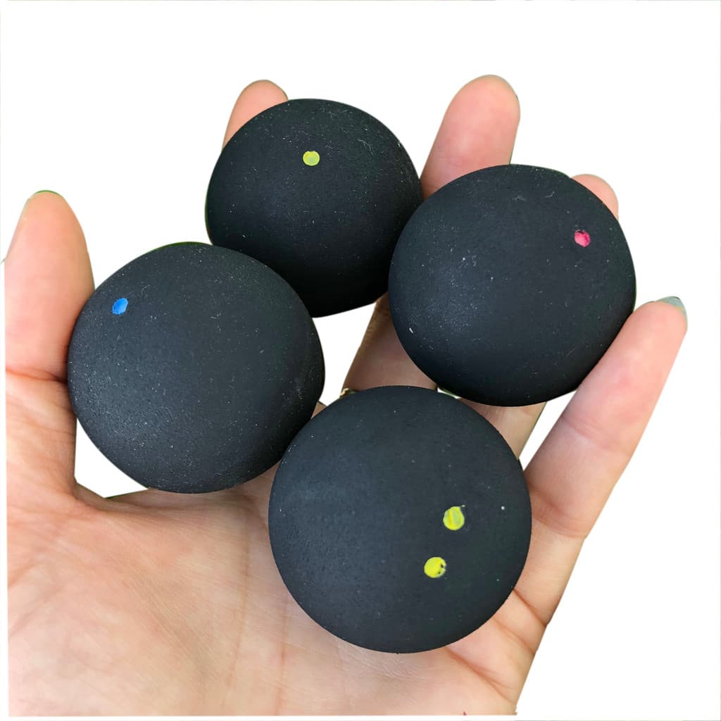 Squash único ponto azul treinamento duplo amarelo ponto competição tiro iniciantes começando único ponto amarelo único p